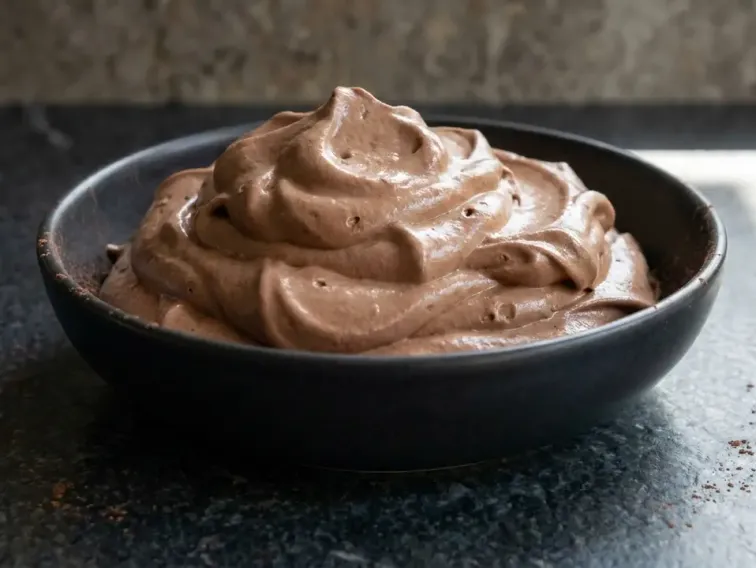 Schokoladen-Protein-Fluff